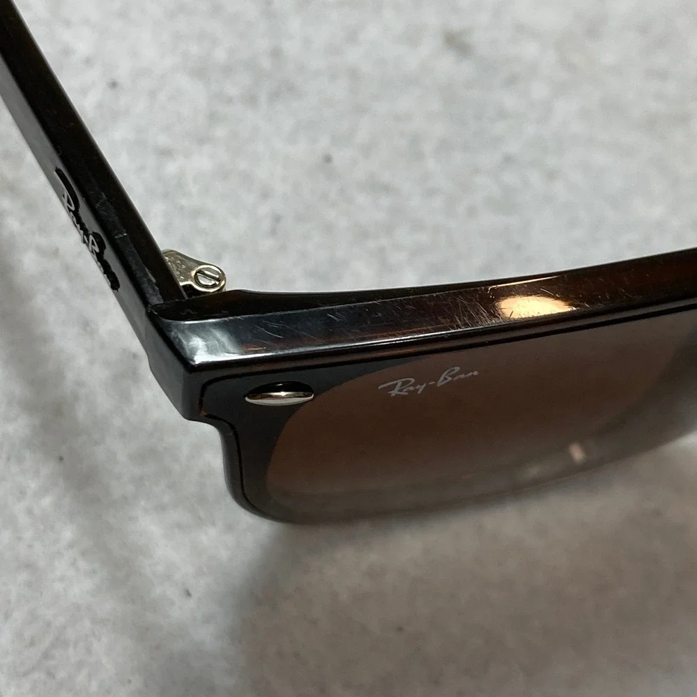 Ray-Ban RB 4466D Sunglasses Unisex OS Brown Square Gradient Lenses